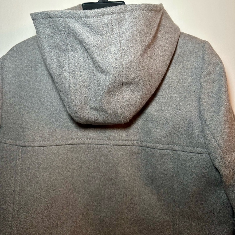 J. Crew gray classic duffle coat with toggles Size 12 - Picture 11 of 16